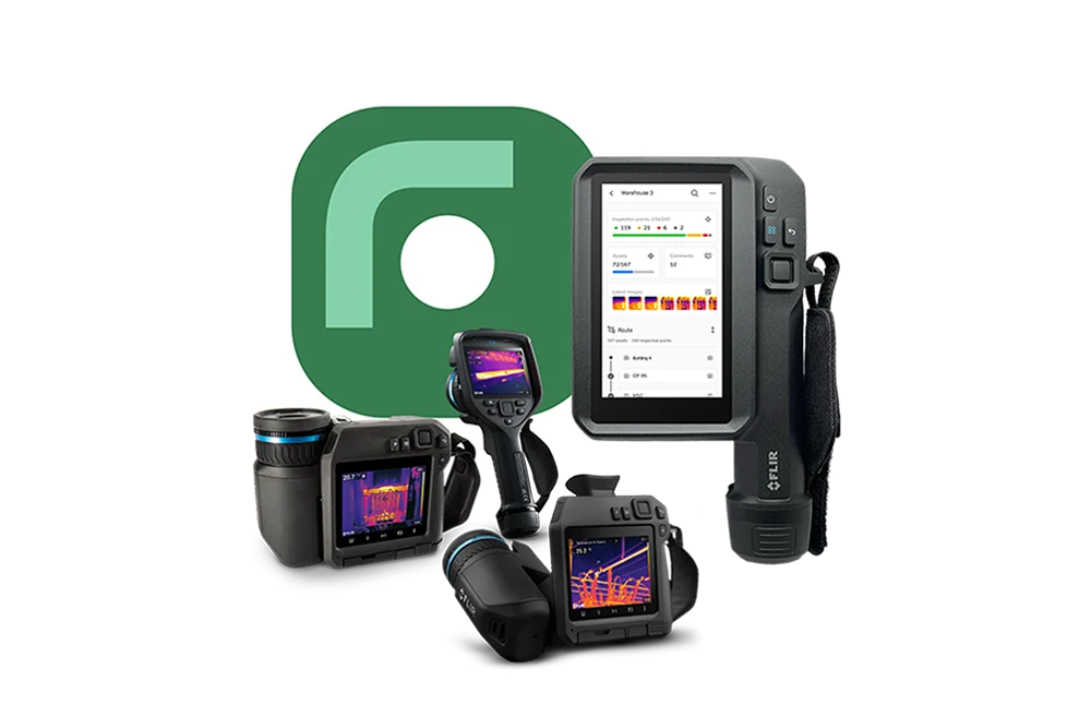 FLIR AssetLink com c&acirc;meras t&eacute;rmicas FLIR