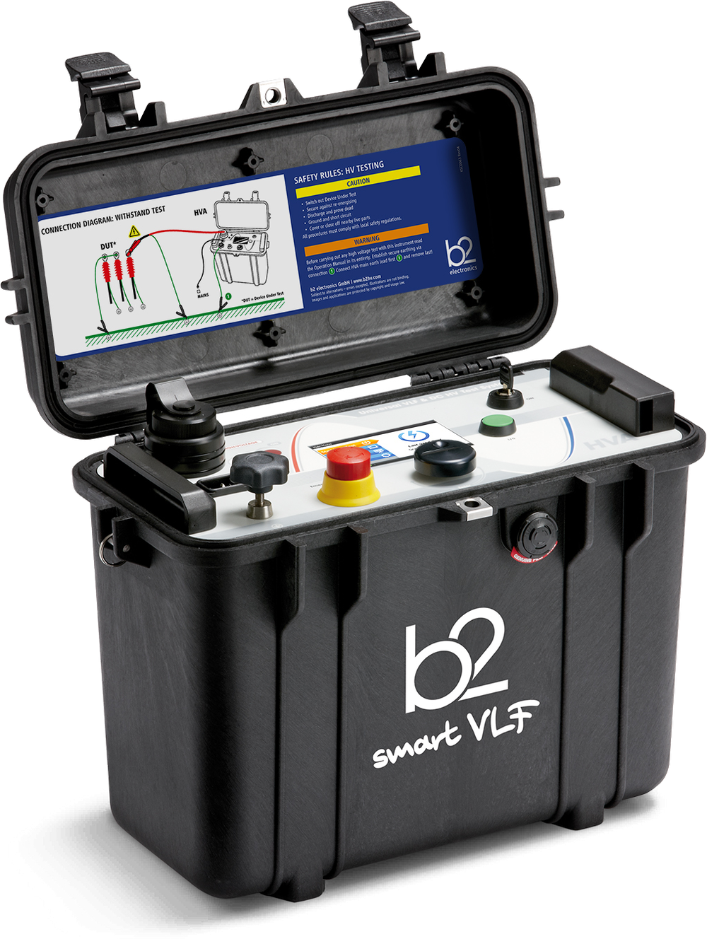 Conjunto de teste VLF b2 electronics HVA
