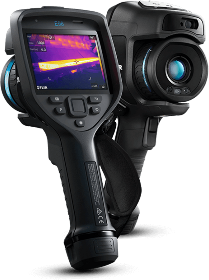 FLIR Série Exx — câmera termográfica