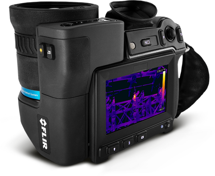 FLIR T1020 — câmera termográfica HD com visor ocular