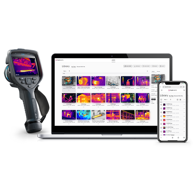 FLIR Ignite — nuvem, app e câmera