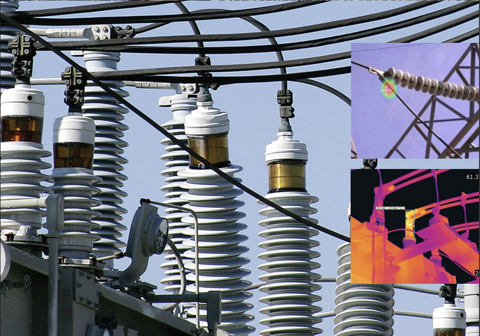 Portfólio FLIR em subestação
